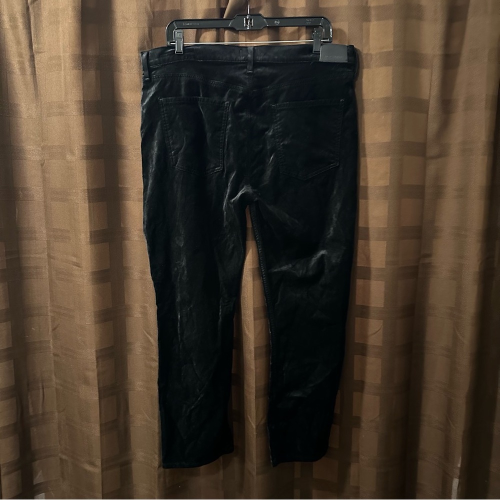 NWOT CITIZENS OF HUMANITY jolene high rise jean in black velvet size 33 reg $180 - Picture 8 of 11